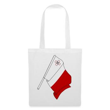 Flag of Malta - Tote Bag - white - Front
