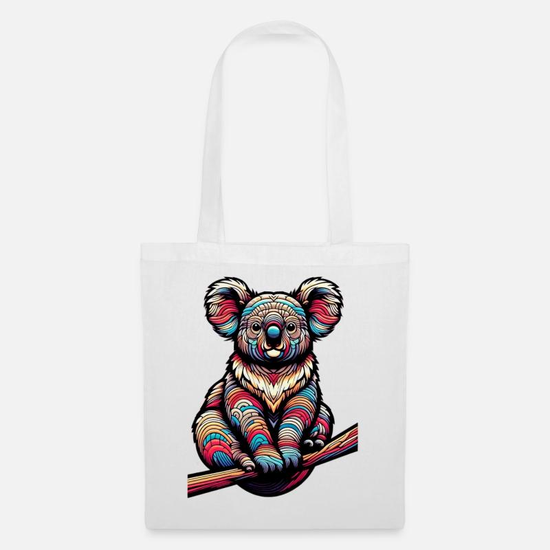 Koala - Stoffbeutel - Weiß