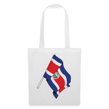 Flag Costa rica - Tote Bag - white - Front