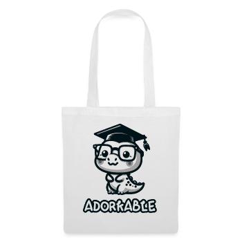 Adorable diplômé : Trop cool pour l’école ! - Sac en tissu - blanc - Devant