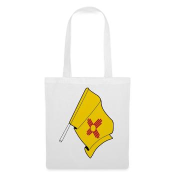 Flagge von New Mexico - Stoffbeutel - Weiß - Vorne