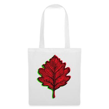 🍁 Customizable Autumn Leaf. Your colors, your style - Tote Bag - white - Front