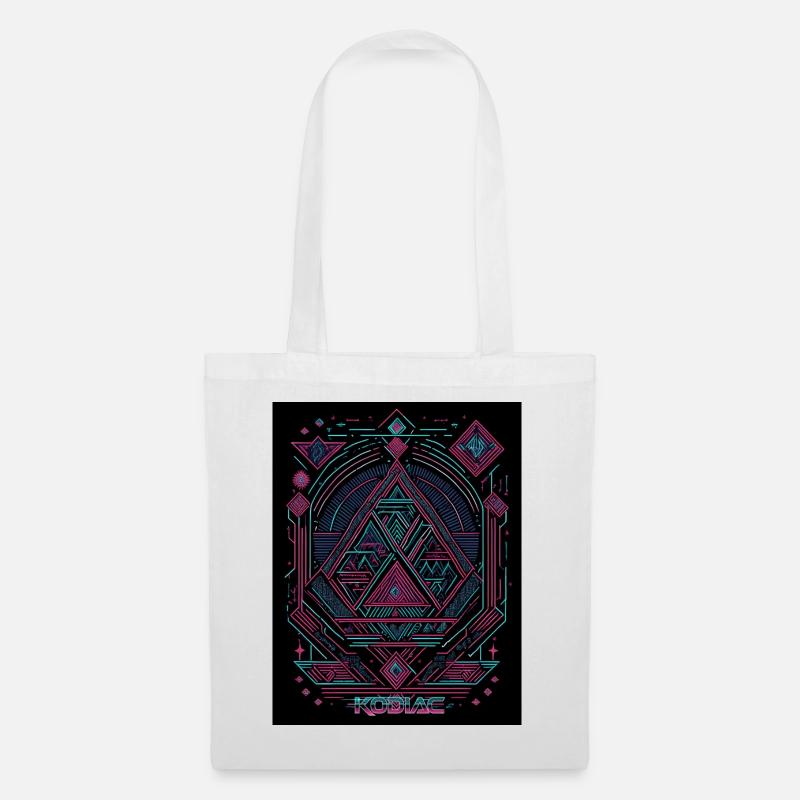 triangle - Sac en tissu - blanc