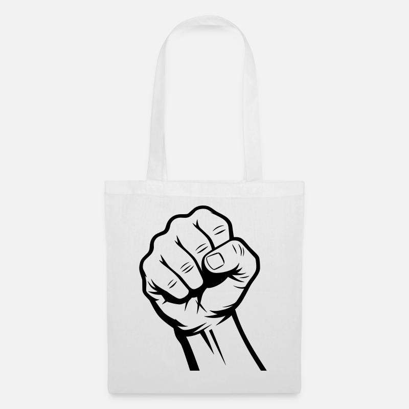Fist - Tote Bag - white