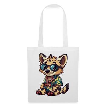 Hyena Comic Vacation - Tote Bag - white - Front