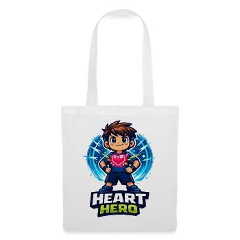 Héroïne ou héroïne de tous les cœurs - Sac en tissu - blanc - Devant