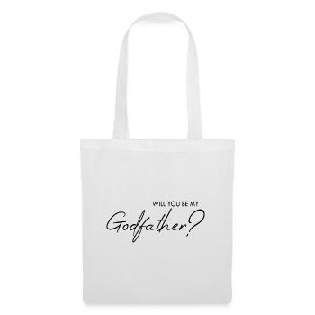 Will you be my godfather? - Tote Bag - white - Front