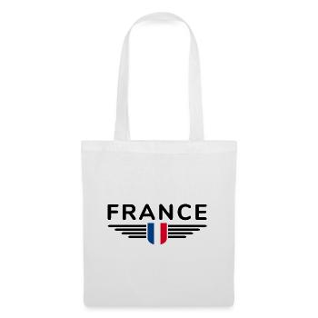 I Love France Elegance Style Design Outfits - Tote Bag - white - Front
