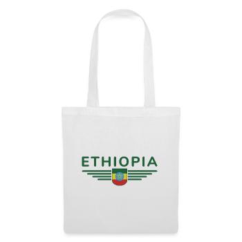 Ethiopie Design – Fierté et Culture - Sac en tissu - blanc - Devant
