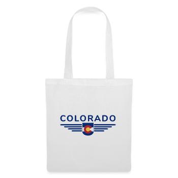 Colorado Fan T-Shirt – Mountains & Adventure - Tote Bag - white - Front