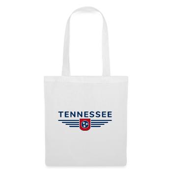 T-shirt de fan du Tennessee – Musique et amour de la maison - Sac en tissu - blanc - Devant