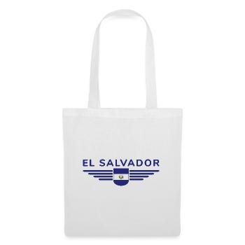 El Salvador T-Shirt Design - Sac en tissu - blanc - Devant