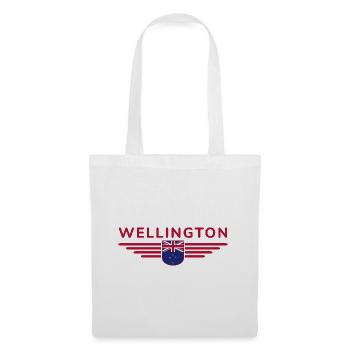 T-shirt Wellington pour les fans néo-zélandais - Sac en tissu - blanc - Devant