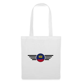Liechtenstein Stil Design T-Shirt - Stoffbeutel - Weiß - Vorne