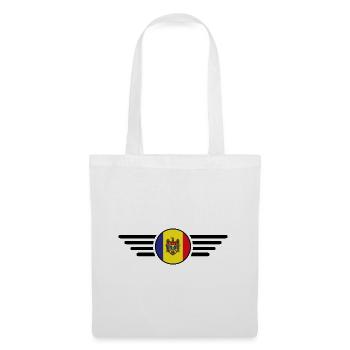 Moldova style design t-shirt - Tote Bag - white - Front