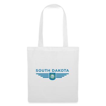 South Dakota Fan T-Shirt – For real fans! - Tote Bag - white - Front