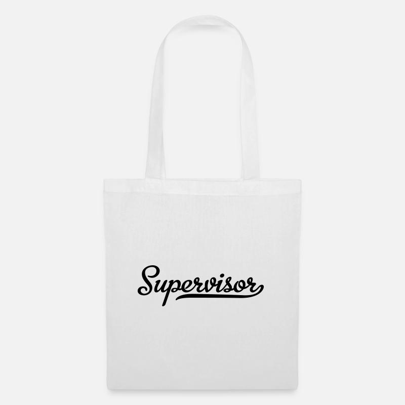 supervisor - Stoffbeutel - Weiß