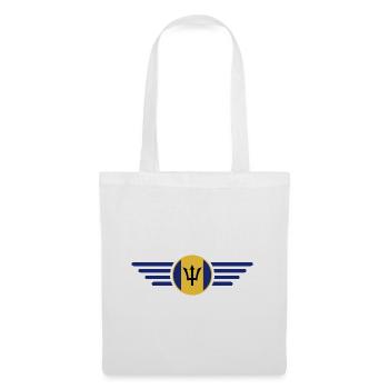 Ich liebe Barbados, Eleganz Stil Design T-Shirt - Stoffbeutel - Weiß - Vorne