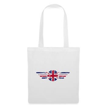 I Love Britain UK, Style Design T-Shirt - Sac en tissu - blanc - Devant