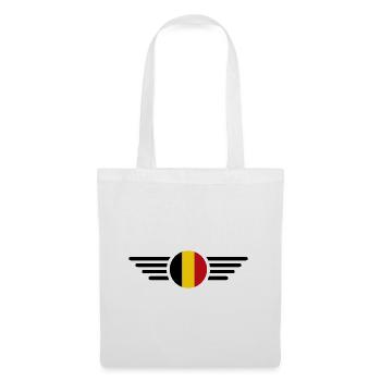 Belgien - Stoffbeutel - Weiß - Vorne