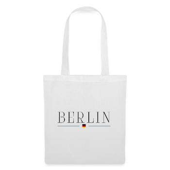 Ich liebe Berlin, Deutschland - Stoffbeutel - Weiß - Vorne