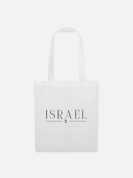 Ich liebe Israel - Stoffbeutel - Weiß