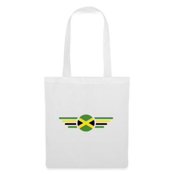 J’aime la Jamaïque, Style Design T-Shirt - Sac en tissu - blanc - Devant