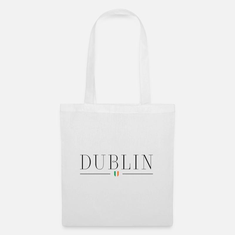 Ich liebe Dublin - Stoffbeutel - Weiß