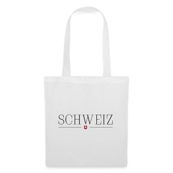 Schweiz - Stoffbeutel - Weiß - Vorne