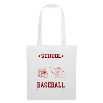 Baseball is importanter Baseballer Baseballspieler - Stoffbeutel - Weiß - Vorne