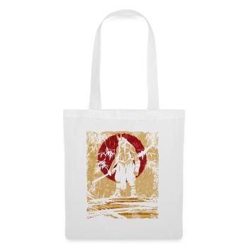 Oni Japanese Art Vintage Fighter Retro - Tote Bag - white - Front