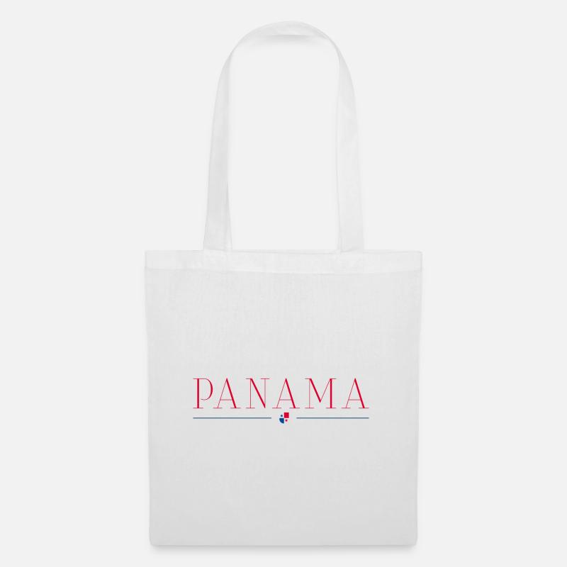 Ich liebe Panama - Stoffbeutel - Weiß
