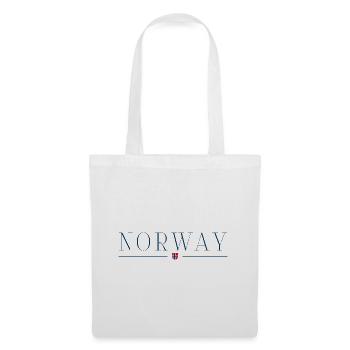 J’aime la Norvège - Sac en tissu - blanc - Devant