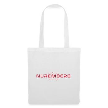 Nuremberg T-Shirt – Skyline - Tote Bag - white - Front
