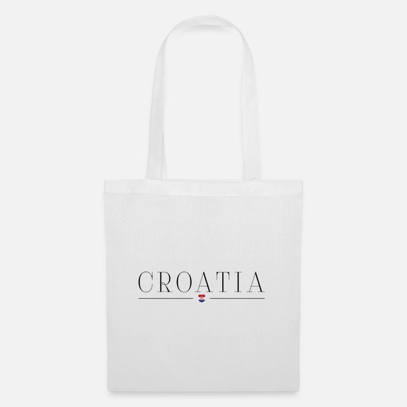 Ich liebe Kroatien - Stoffbeutel - Weiß