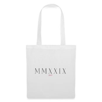 Roman Numeral Year of Birth Made in 2029 - Tote Bag - white - Front