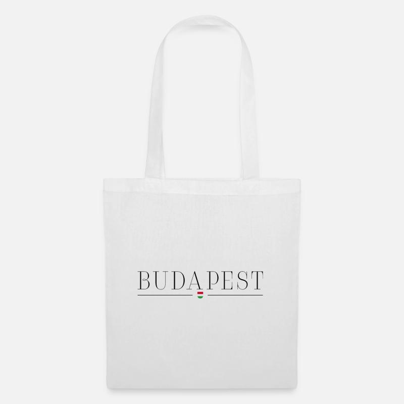 Ich liebe Budapest - Stoffbeutel - Weiß
