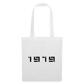Année de naissance Anniversaire Né en - Fabriqué en 1979 - Sac en tissu - blanc - Devant