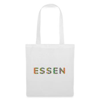 Food Fan T-Shirt – Pour les vrais fans ! - Sac en tissu - blanc - Devant