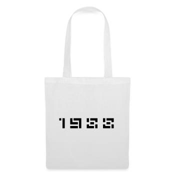 Année de naissance Anniversaire Né(e) en 1988 - Sac en tissu - blanc - Devant