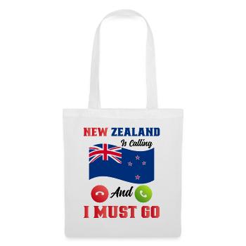 Neuseeland Kultur Kiwi Vogel Neuseeland Urlaub - Stoffbeutel - Weiß - Vorne