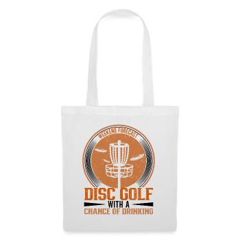 Frisbee Player Disc Golf Frisbee Competition - Tote Bag - white - Front