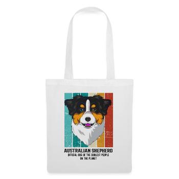 Australian Shepherd - Tote Bag - white - Front