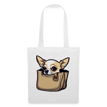 Chihuahua / small dog / animal / tiny / breed - Tote Bag - white - Front