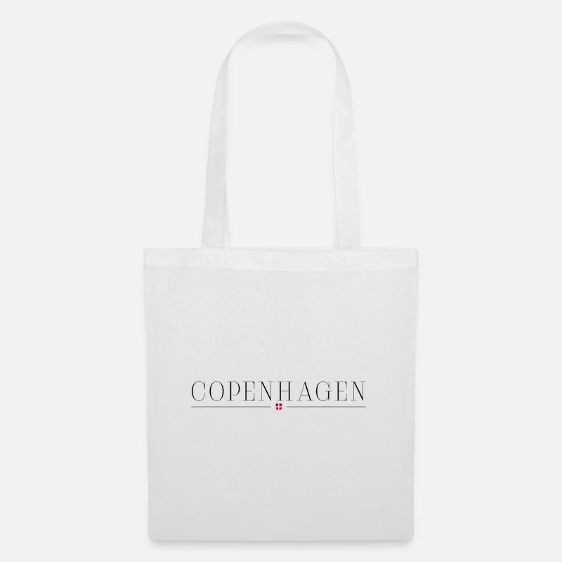 Ich liebe Kopenhagen - Stoffbeutel - Weiß