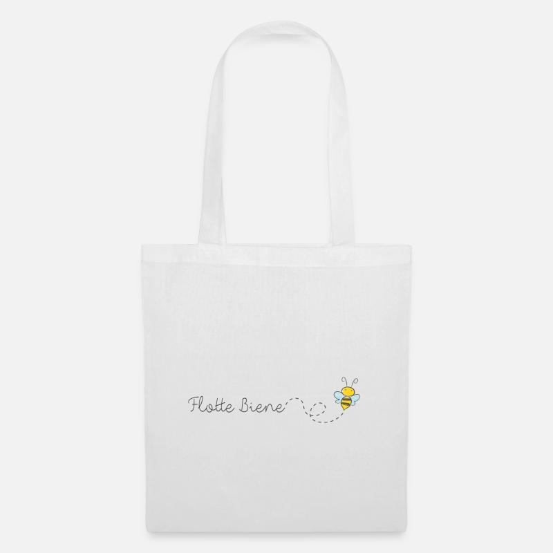 Brisk bee - Tote Bag - white