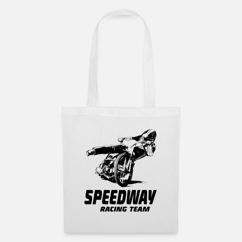 Speedway - Motorcycle Speedway - Stoffbeutel - Weiß