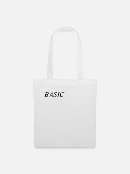 "Basic" - Stoffbeutel - Weiß