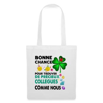 Humor Colleague Good Luck Gift Departure - Tote Bag - white - Front
