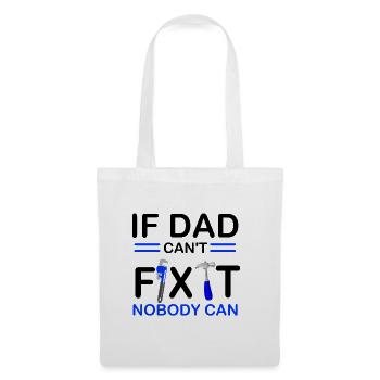 Vatertagsgeschenk Vatertag Geschenk Vater - Stoffbeutel - Weiß - Vorne